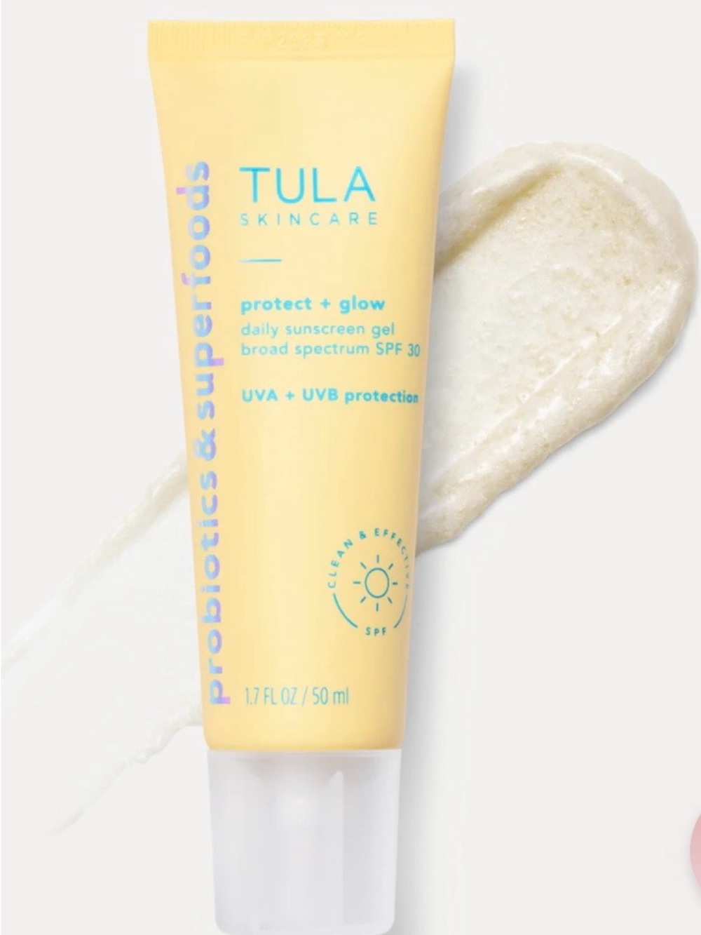 Tula Skincare Protect & Glow
Daily Sunscreen Gel New in Box